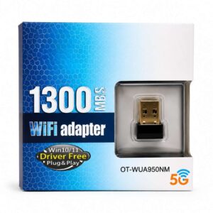 (1225)Dual Band Wifi ( 2.4G + 5G)(1300M) adapter