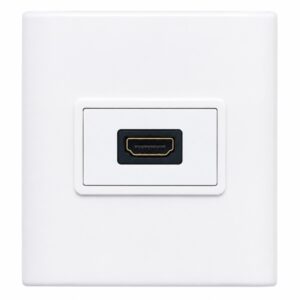 (0125) HDMI (Straight) Faceplate